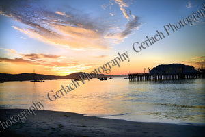 Beach and Wharf Sunrise
